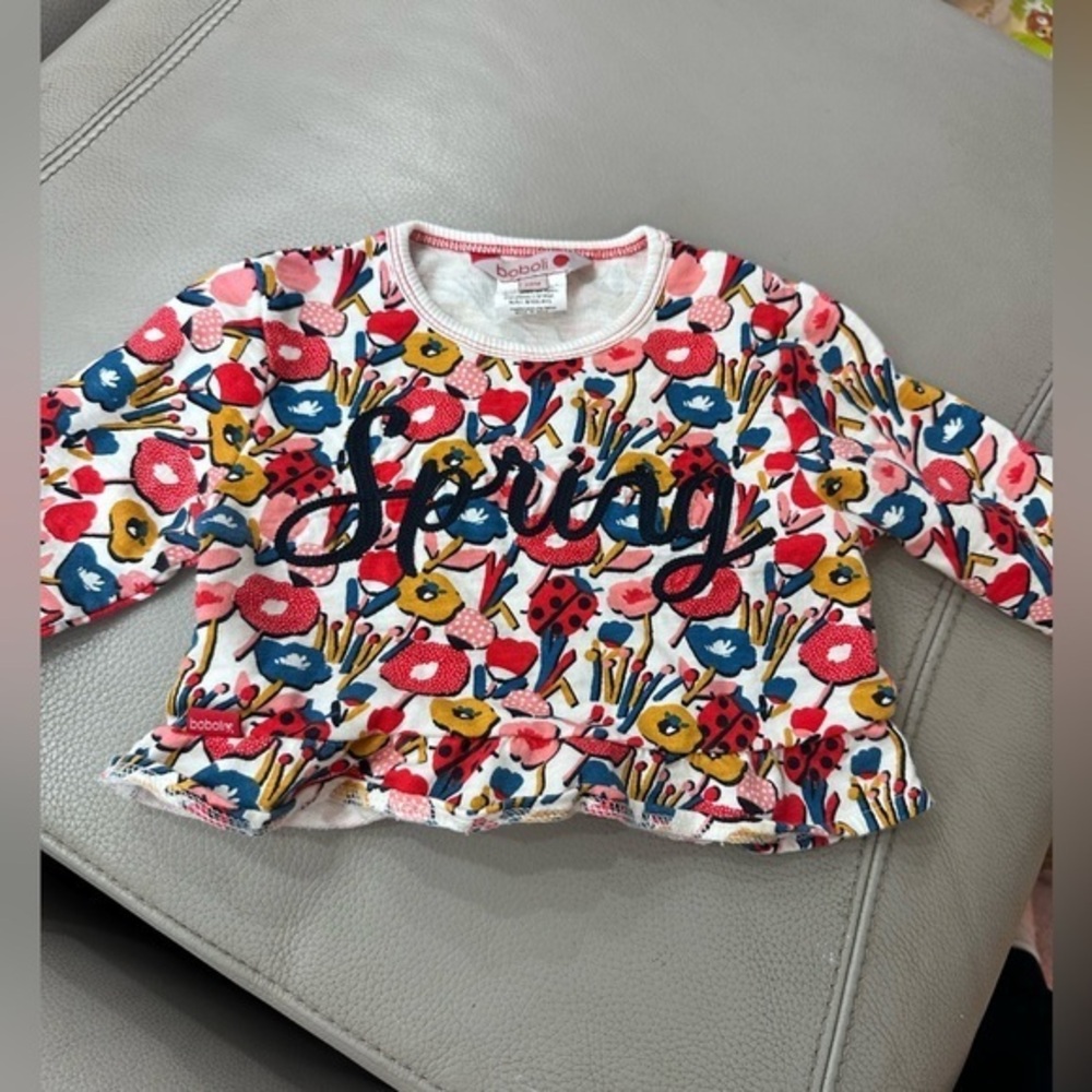 Boboli spring hoodie size 18m